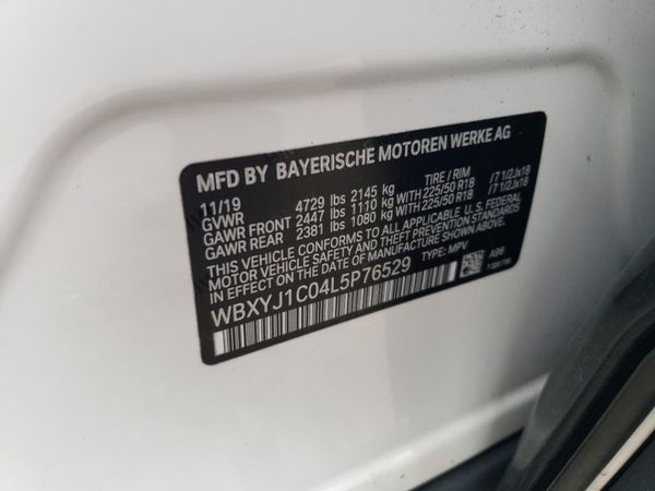 2020 BMW X2