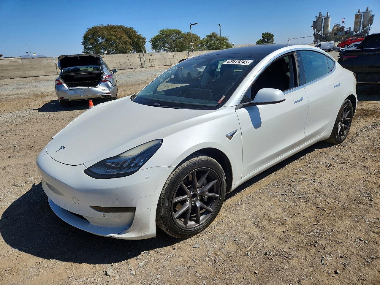 2019 TESLA MODEL 3 — Front 3/4