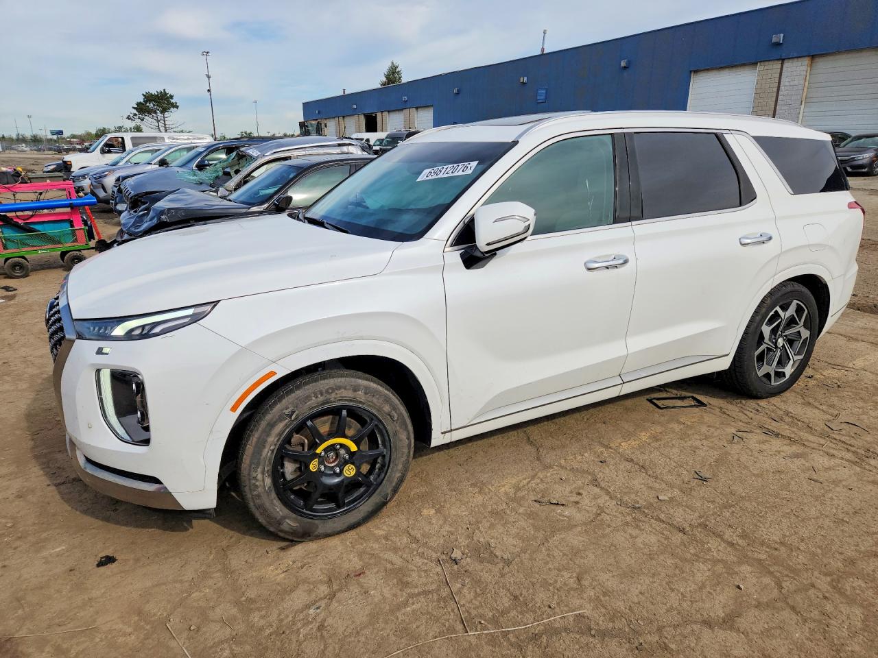2022 HYUNDAI PALISADE Caligraphy — Front 3/4