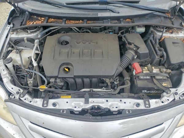 2012 TOYOTA COROLLA — Engine bay