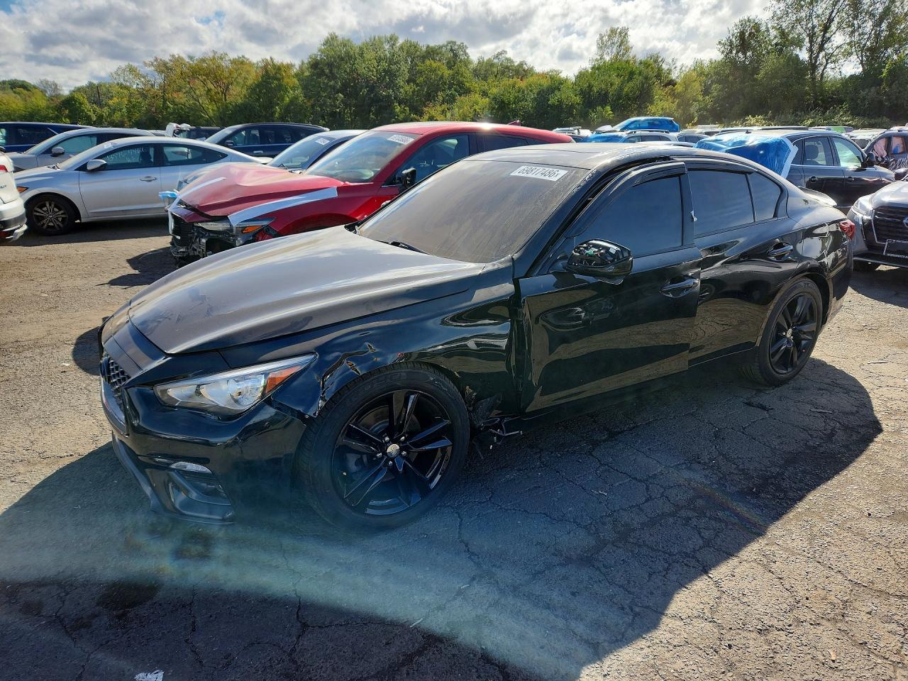 2021 INFINITI Q50 LUXE — Front 3/4
