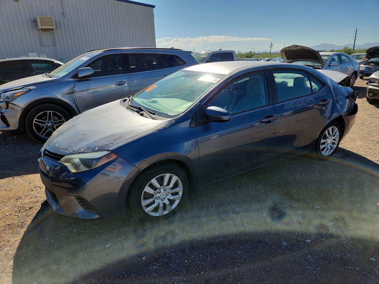2014 TOYOTA COROLLA L/LE — Front 3/4
