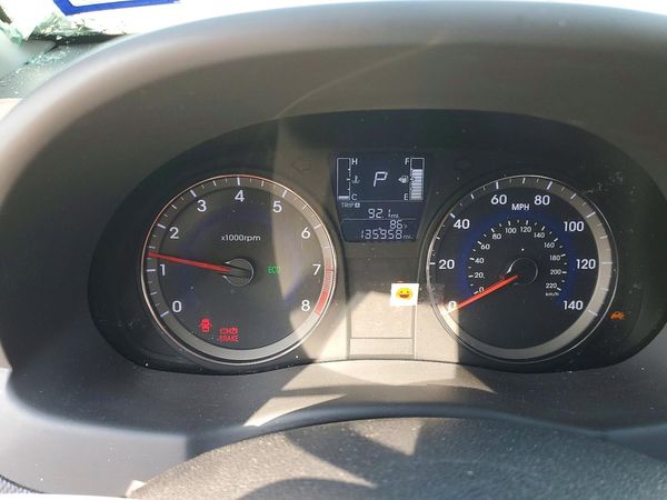 2016 HYUNDAI ACCENT GS / GLS — ODOM