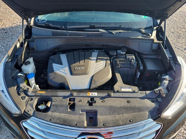 2015 HYUNDAI SANTA FE TOP — Engine bay