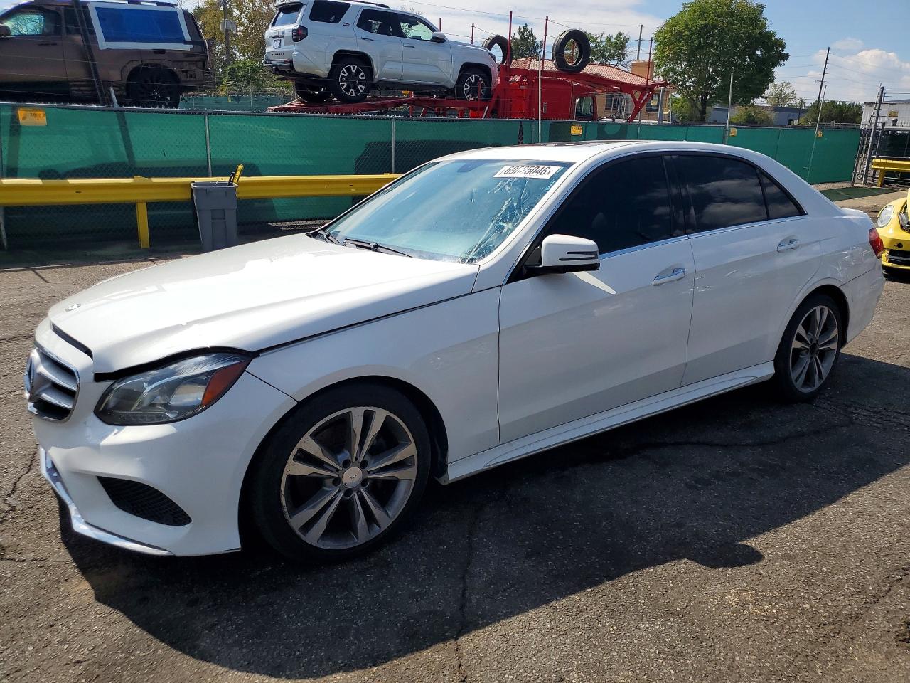 2014 MERCEDES-BENZ E-CLASS E350 — Front 3/4