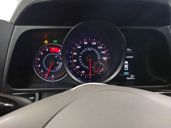 2021 HYUNDAI ELANTRA Blue — ODOM