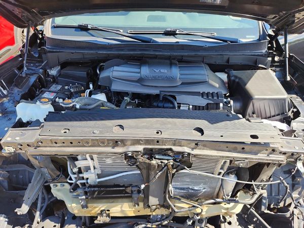 2024 NISSAN TITAN Crew Cab — Engine bay