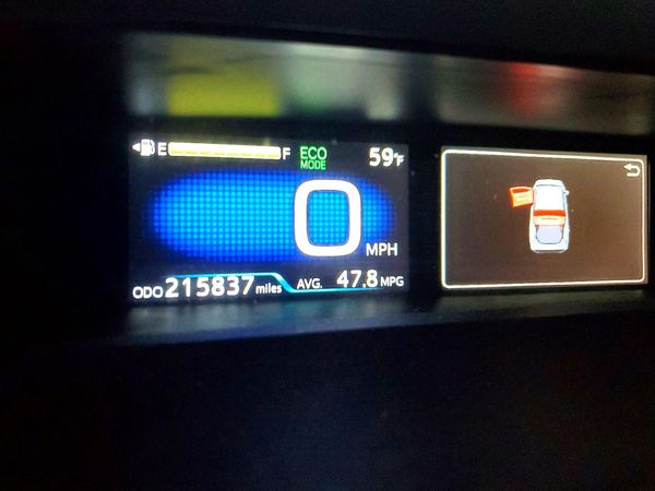 2016 TOYOTA PRIUS — ODOM