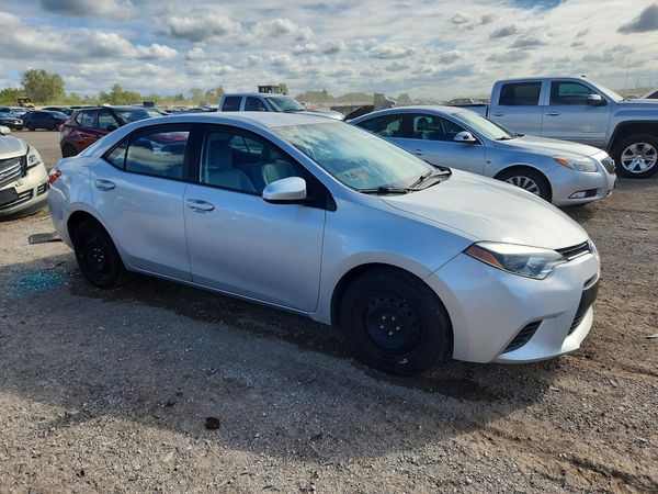 2016 TOYOTA COROLLA L/LE — Passenger 3/4