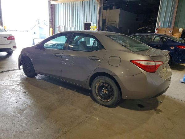 2014 TOYOTA COROLLA L/LE — DSRA