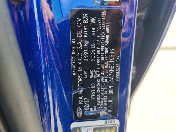 2017 KIA FORTE LX Popular, S — VINS