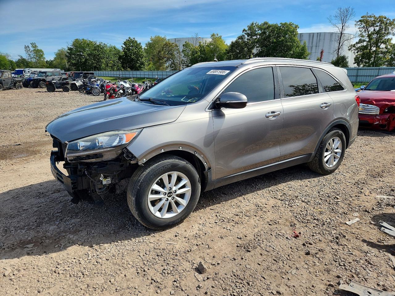 2019 KIA SORENTO L, LX, S — Front 3/4