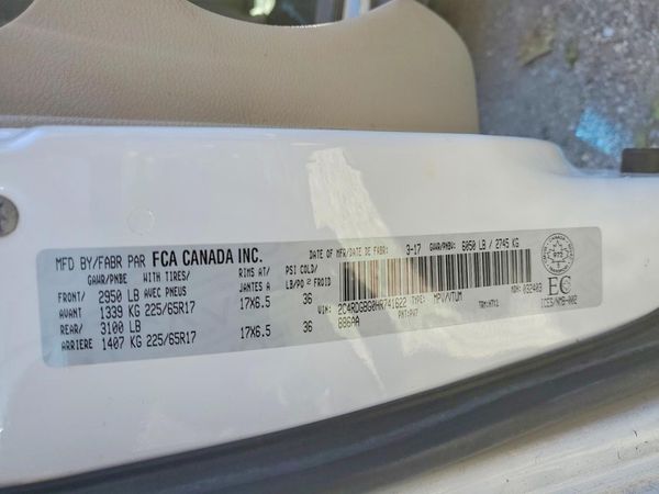 2017 DODGE GRAND CARAVAN SE, SXT, Express — VINS