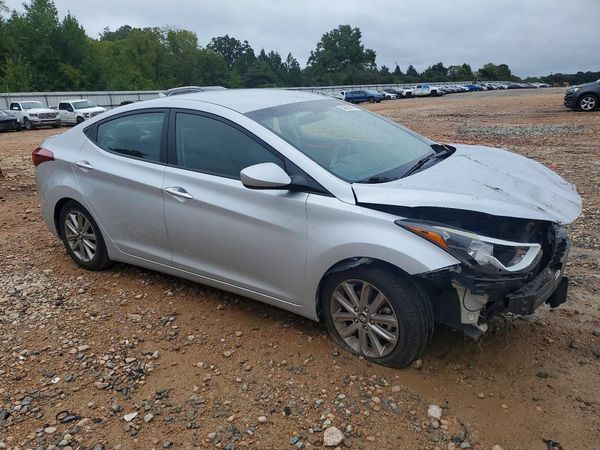 2014 HYUNDAI ELANTRA GLS(Middle) — Passenger 3/4