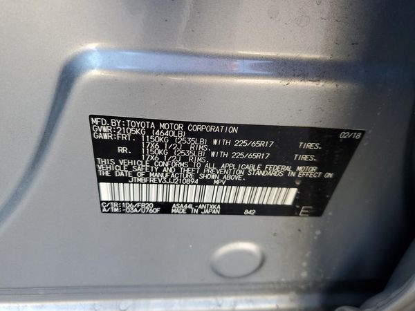 2018 TOYOTA RAV4