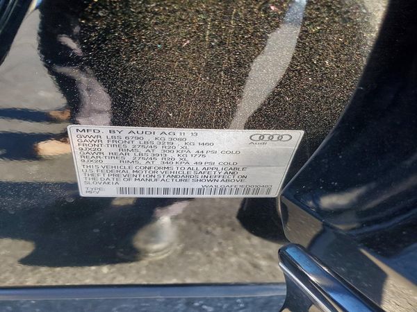 2014 AUDI Q7 Premium Plus — VINS