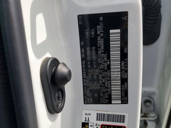 2020 TOYOTA HIGHLANDER XLE Nav — VINS