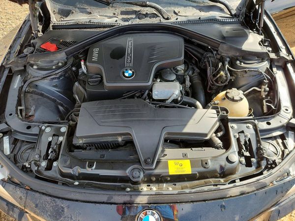 2012 BMW 328 — Engine bay
