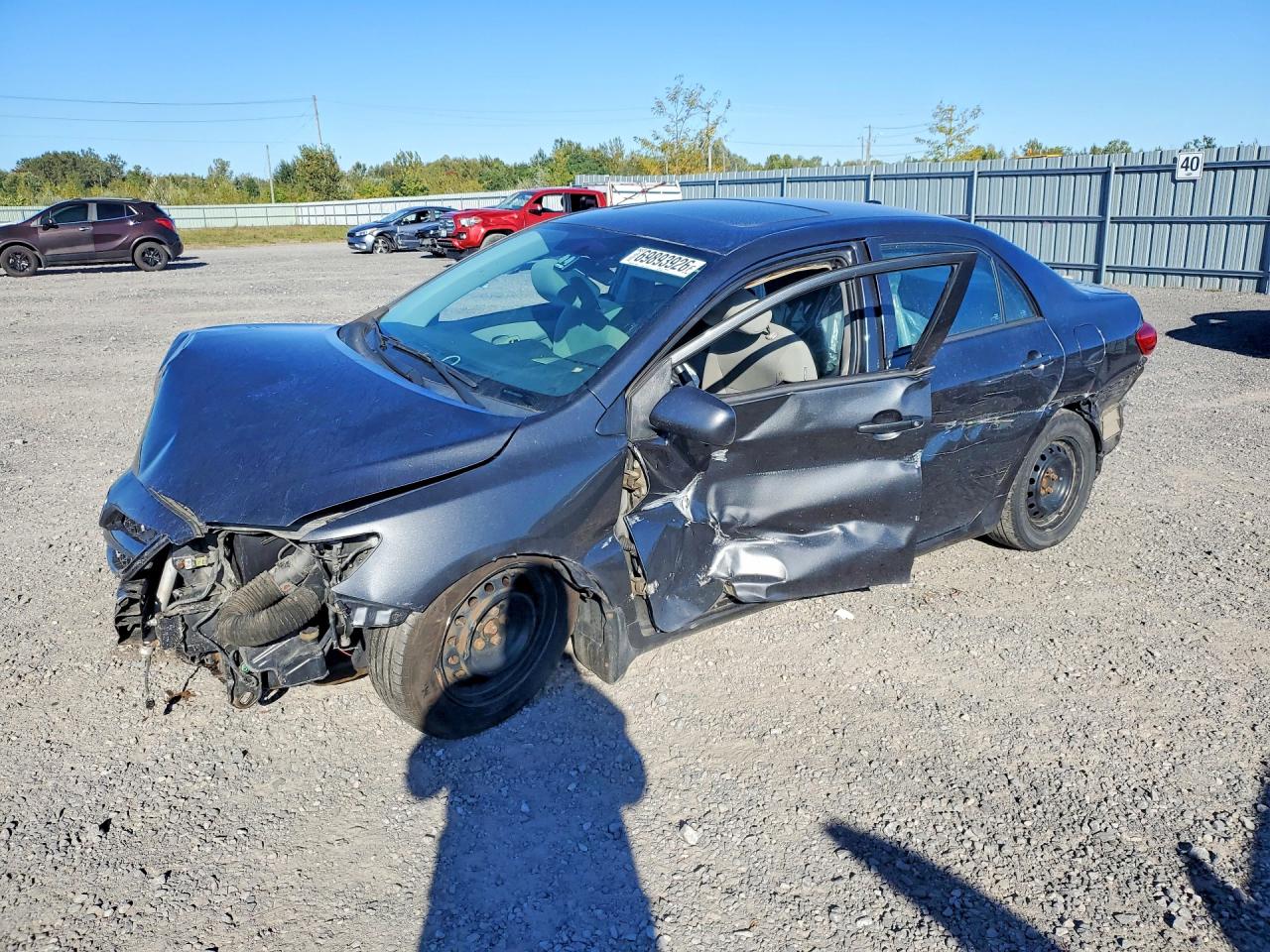 2013 TOYOTA COROLLA — Front 3/4