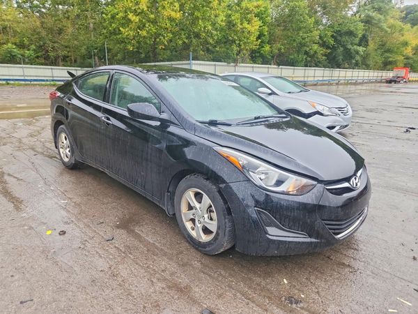 2015 HYUNDAI ELANTRA GLS(Middle) — Passenger 3/4
