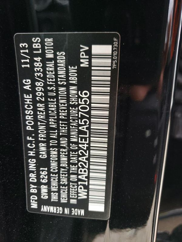 2014 PORSCHE CAYENNE