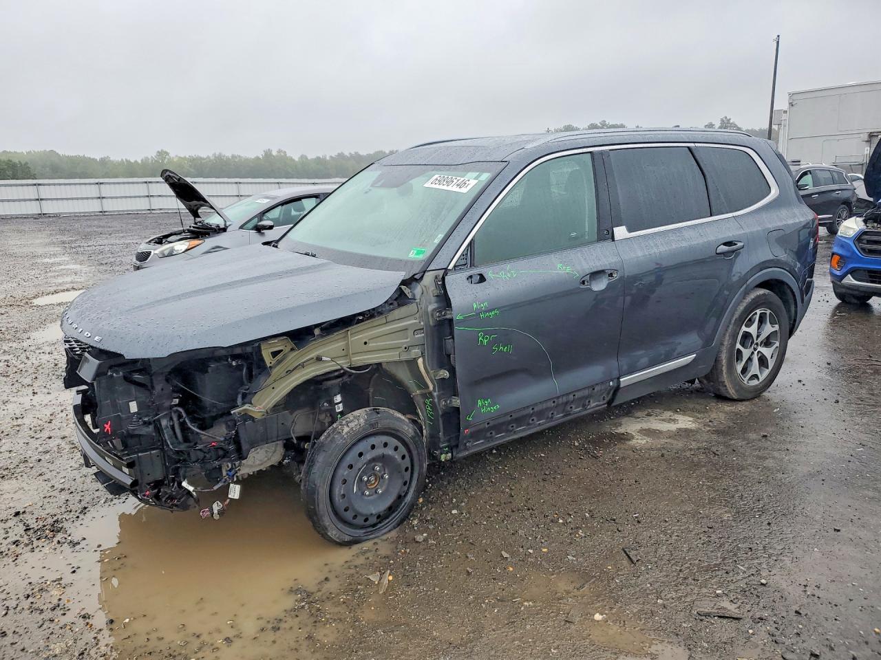 2020 KIA TELLURIDE EX — Front 3/4