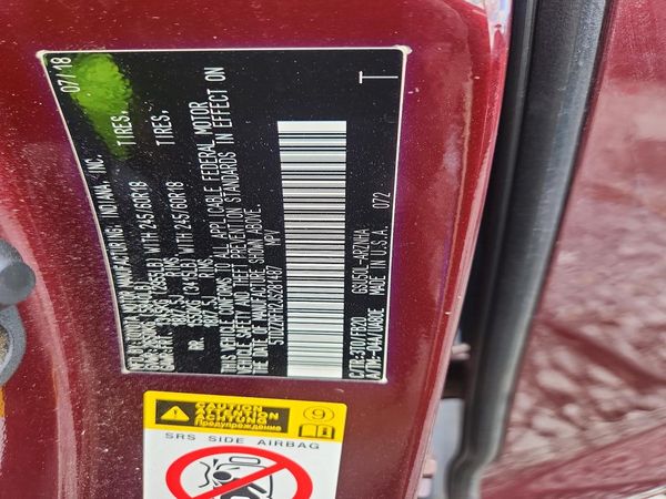 2018 TOYOTA HIGHLANDER LE/LE Plus — VINS