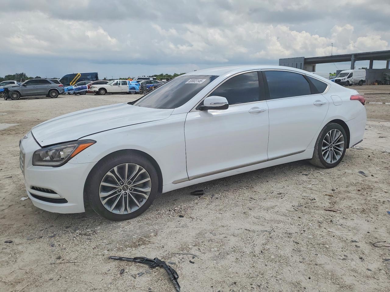 2017 GENESIS G80 — Front 3/4