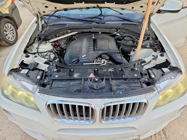 2013 BMW X3 xDrive35i — Engine bay