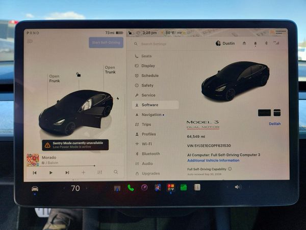 2023 TESLA MODEL 3 — ODOM