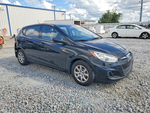2012 HYUNDAI ACCENT GL (Middle-low grade) — Passenger 3/4