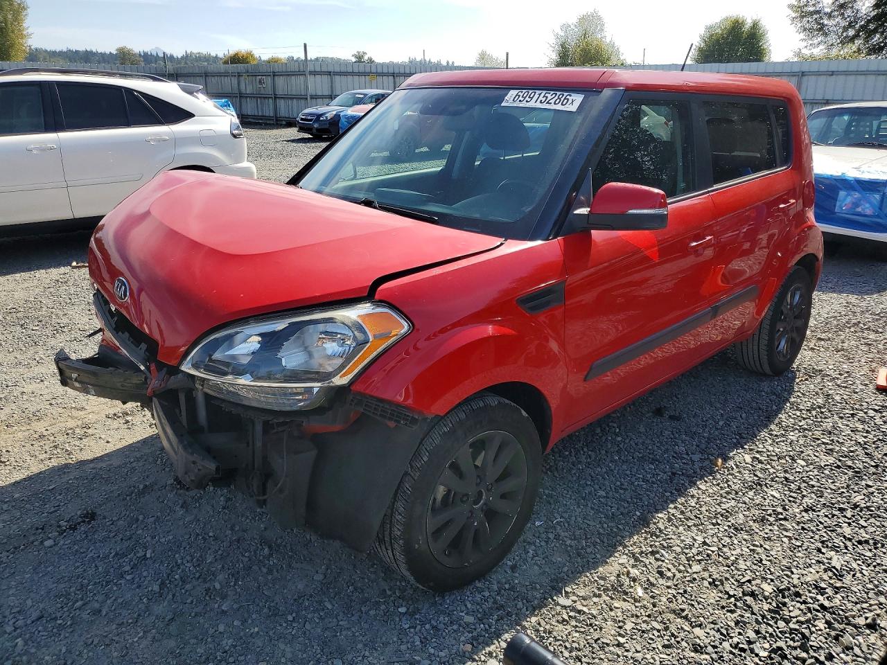2013 KIA SOUL All Trims — Front 3/4