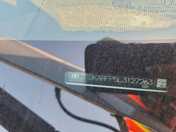 2020 TOYOTA PRIUS — VINP