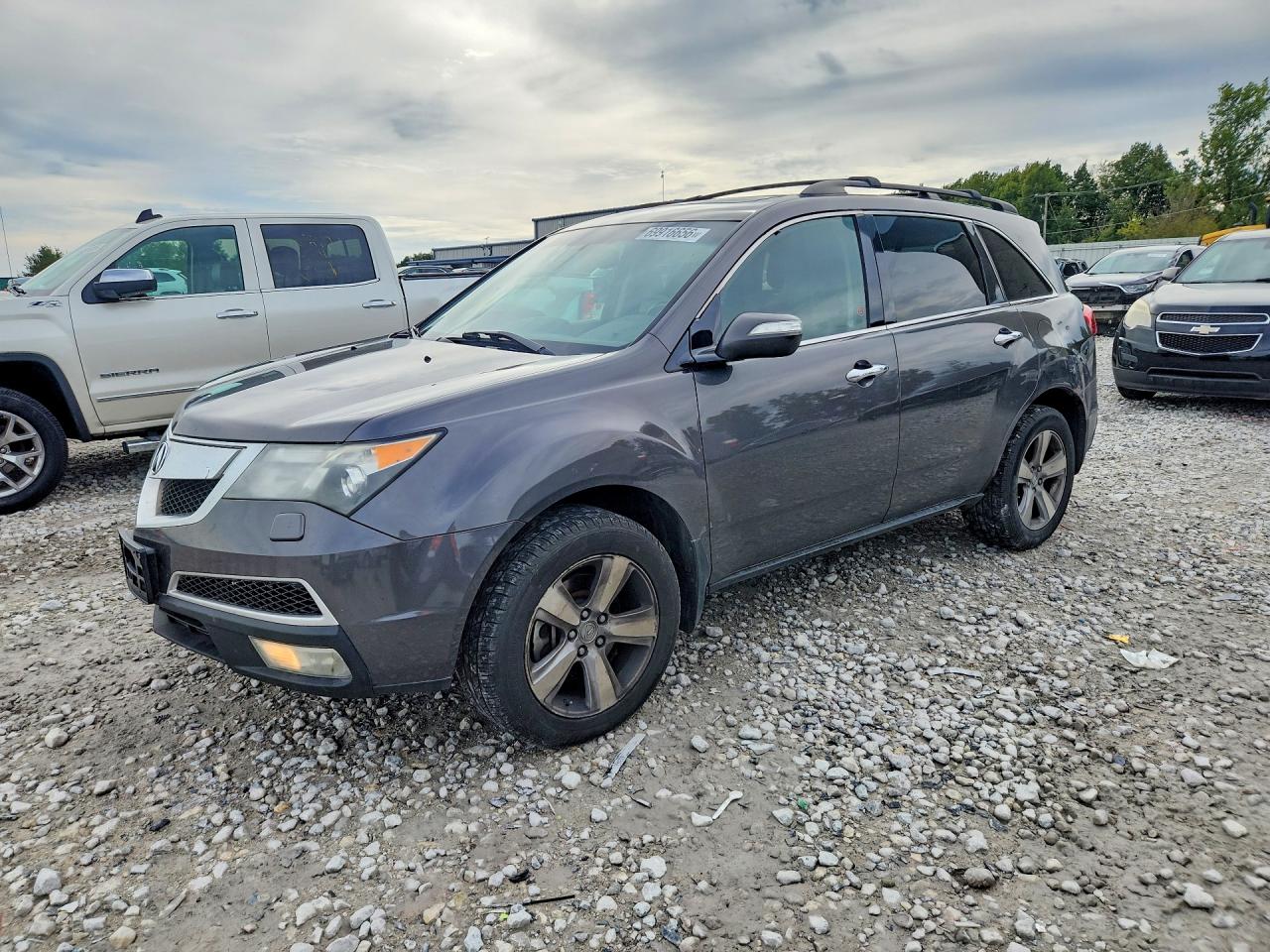 2012 ACURA MDX Advance — Front 3/4