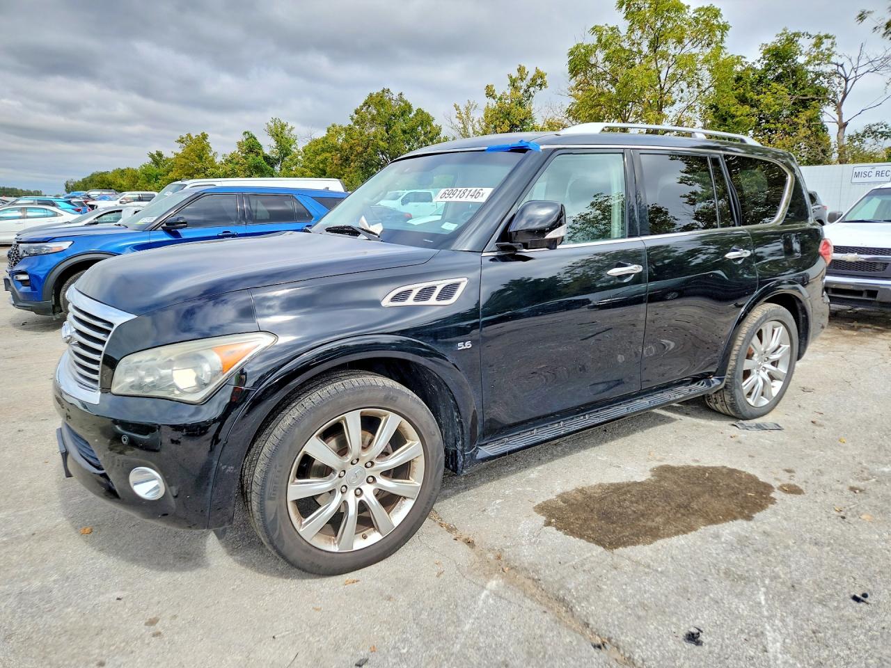 2014 INFINITI QX80 — Front 3/4