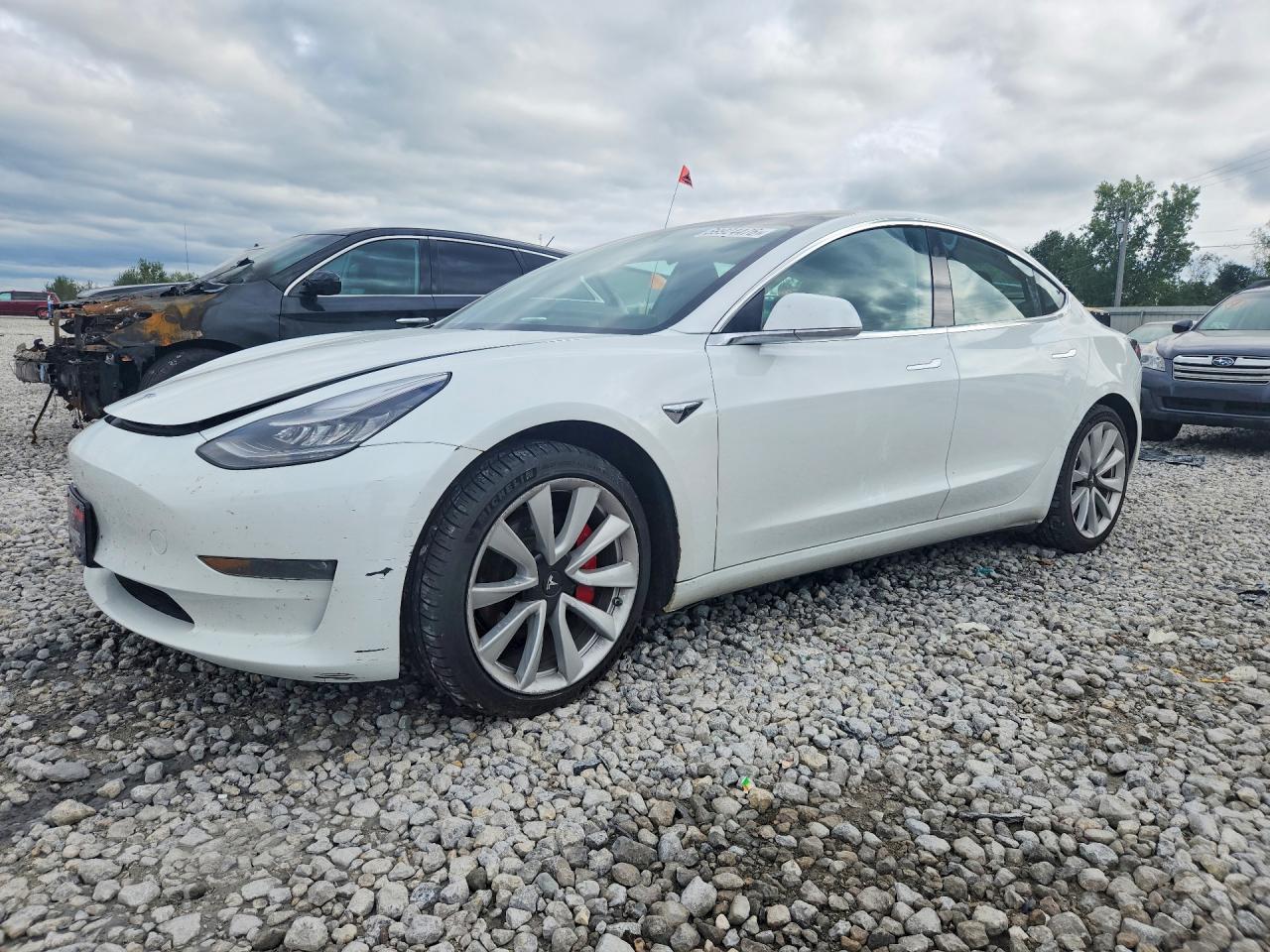 2020 TESLA MODEL 3 — Front 3/4