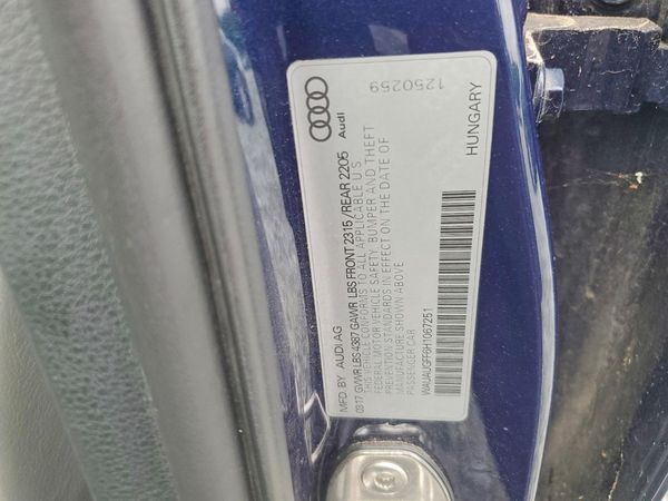 2017 AUDI A3 Premium — VINS
