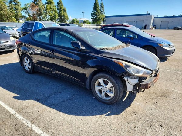 2015 HYUNDAI ELANTRA GLS(Middle) — Passenger 3/4
