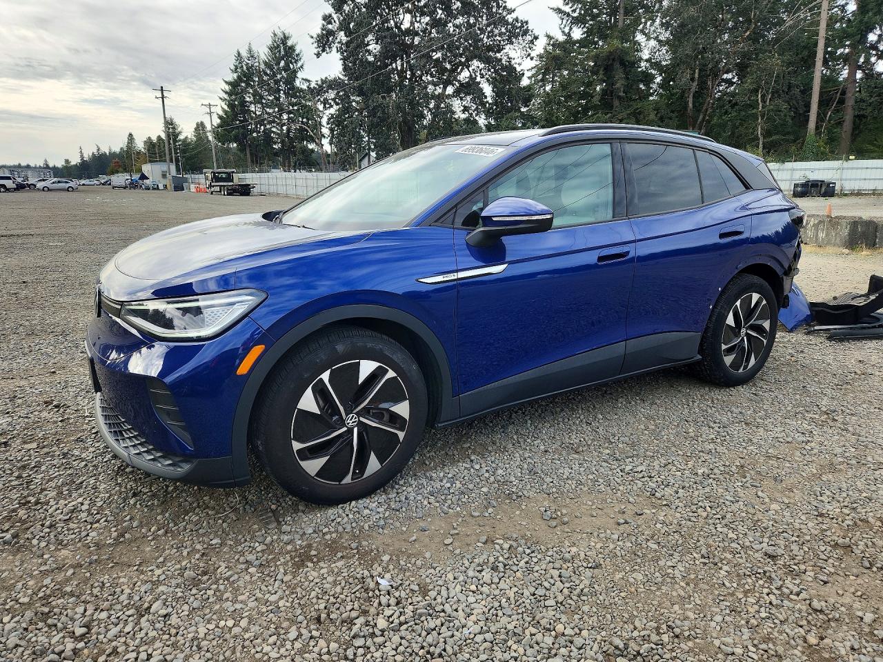 2021 VOLKSWAGEN ID.4 Pro S — Front 3/4