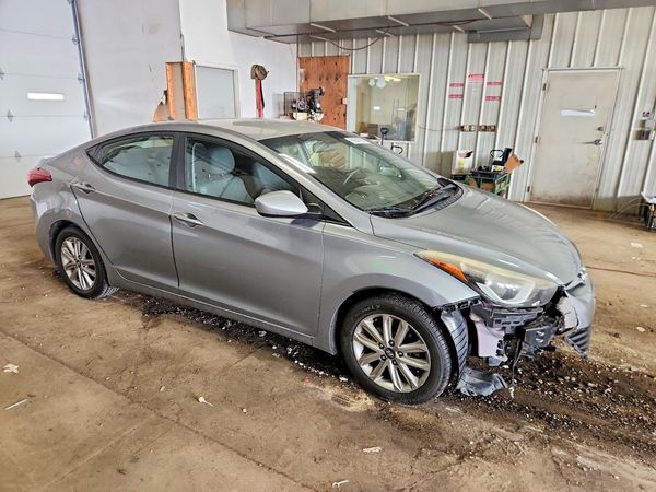 2015 HYUNDAI ELANTRA GLS(Middle) — Passenger 3/4