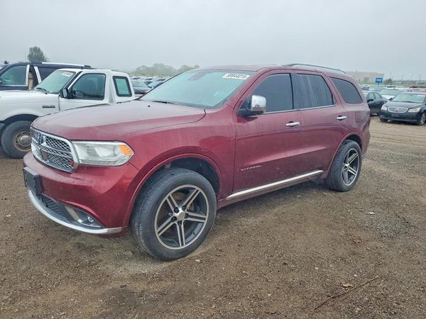 2016 DODGE DURANGO Citadel — Front 3/4