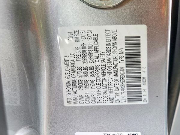 2024 HONDA CRV Sport — VINS