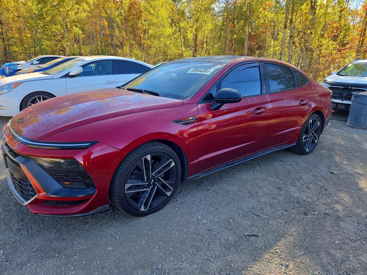 2025 HYUNDAI SONATA N Line — Front 3/4