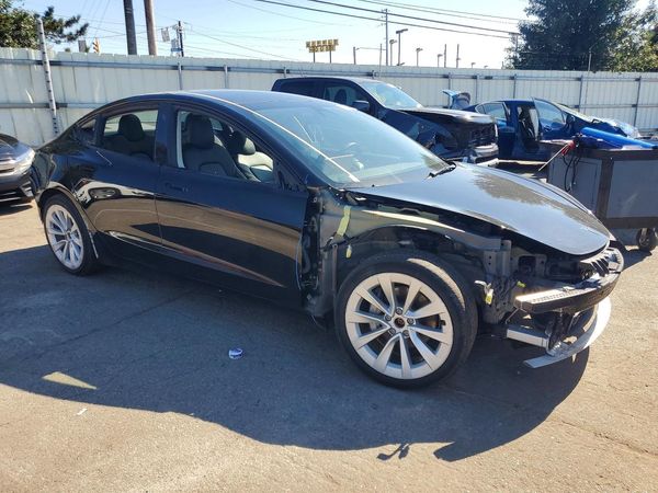 2022 TESLA MODEL 3 AW — Passenger 3/4