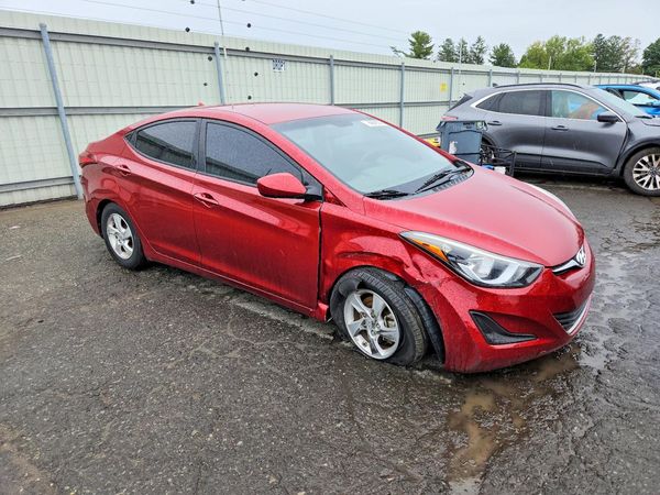 2015 HYUNDAI ELANTRA GLS(Middle) — Passenger 3/4