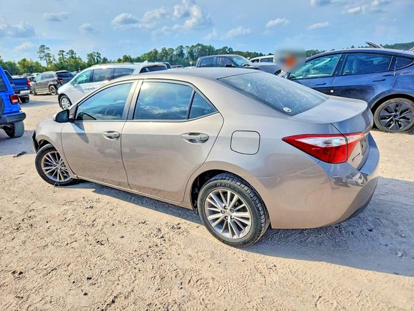 2015 TOYOTA COROLLA L/LE — DSRA