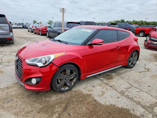 2014 HYUNDAI VELOSTER — Front 3/4