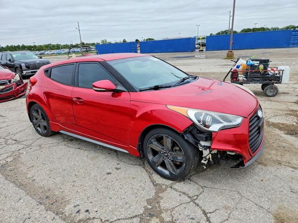 2014 HYUNDAI VELOSTER — Passenger 3/4