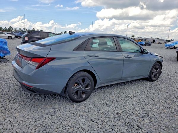 2021 HYUNDAI ELANTRA Blue — PSRA