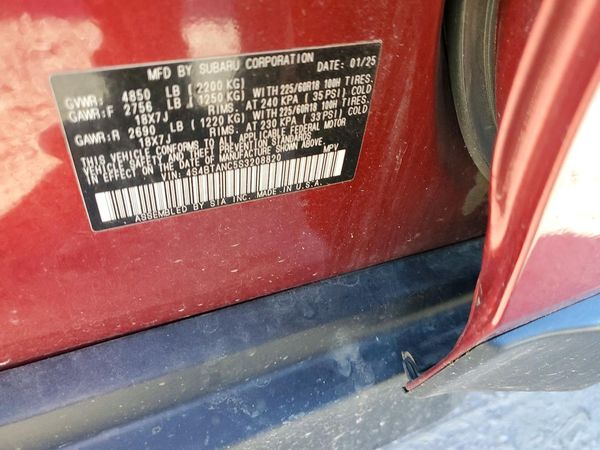 2025 SUBARU OUTBACK Limited — VINS